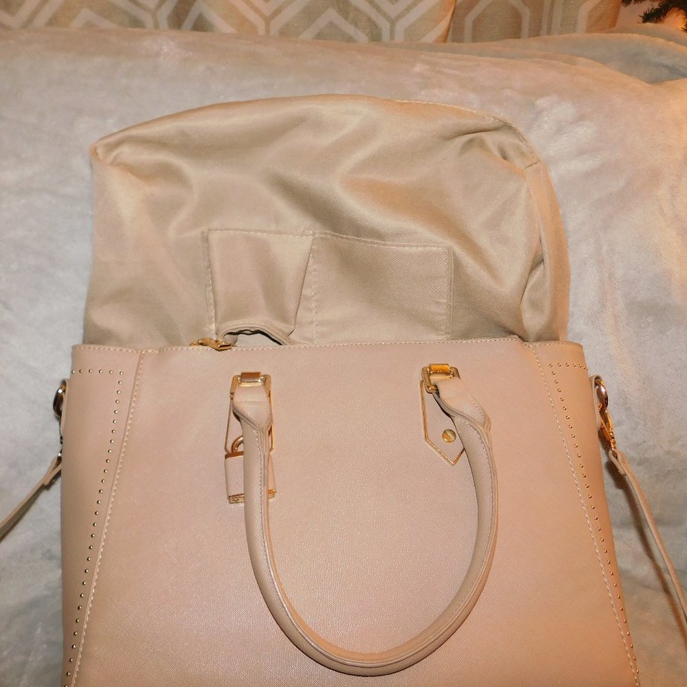 THE REESE MINIMAL HARDWARE TOTE-BGT-3122 BLUSH NEW - Picture 10 of 16